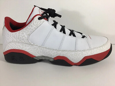 Air Jordan Size 11 Team 9.5 Low White/Varsity Red-Black Air Jordan Size 11 Team 9.5 Low White/Varsity Red-Black