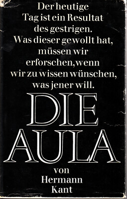 Die Aula von Hermann Kant - Rütten & Loening, Berlin 1976