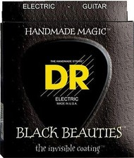 DR Strings BKE-9 Black Beauties Black Coated Electric Guitar Strings 9-42