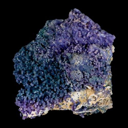 5,2" lila und grün Traube Achat Botryoid Kristall Cluster Mineral Sulawesi