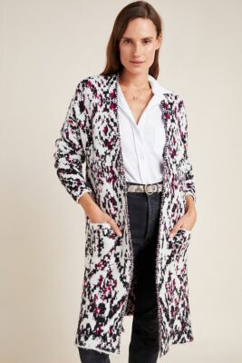 white cropped bubble coat