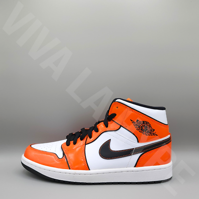 Size 8 - Air Jordan 1 SE Mid Turf Orange for sale online | eBay