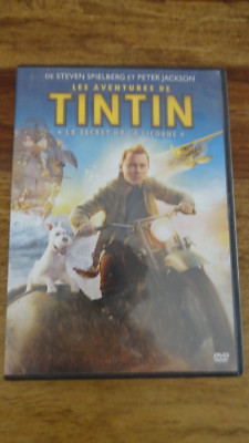 DVD NO COMIC TINTIN DAS GEHEIMNIS DES EINHORNS SPIELBERG PETER JACKSON MILOU