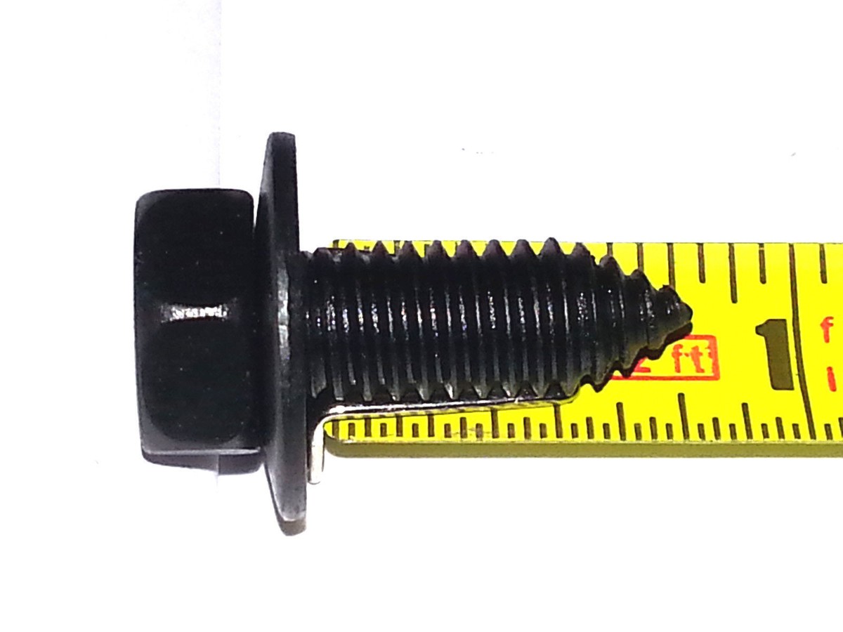 20X For Ford Body Bolts 1/4-20 X 7/8 3/4" Washer O.D. 7/16 Hex - Foto 9