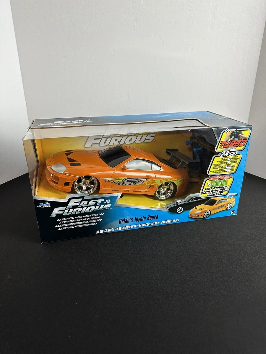 Jada Toys - Fast and Furious 1:16 Radio Control, Brian's Toyota Supra 