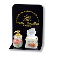 Reutter Porzellan Slicker Cloth Soap Dispenser Tissue Dollhouse 1:12 Reutter Porzellan Slicker Cloth Soap Dispenser Tissue Dollhouse 1:12