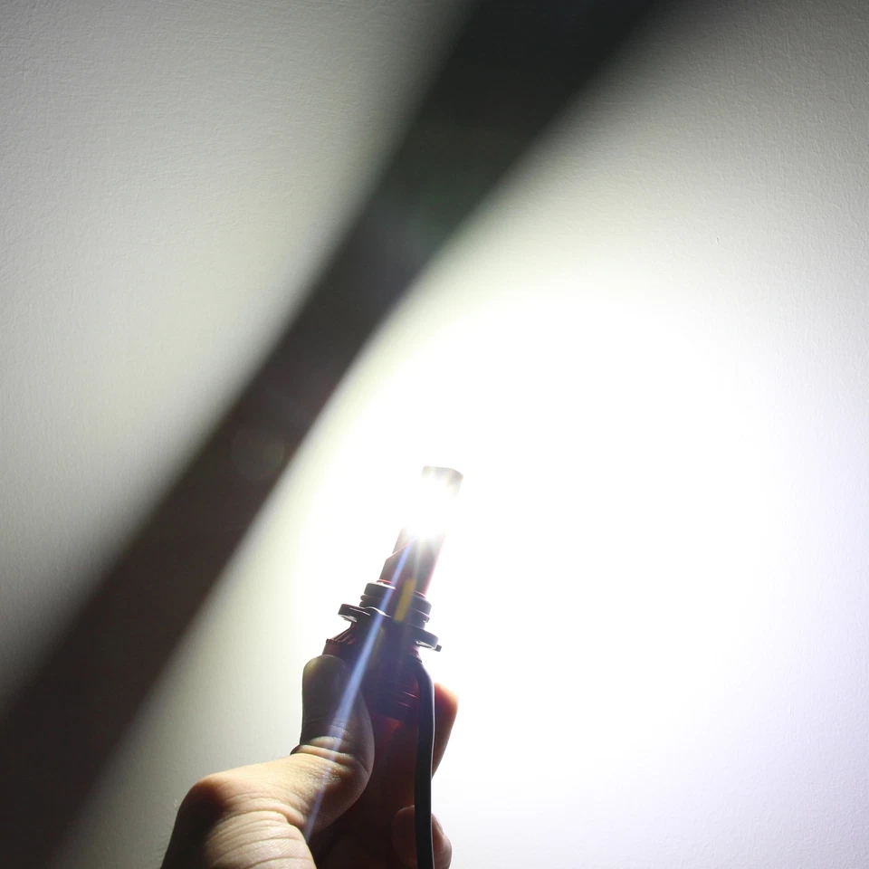 Alla Super Brilhante LED Branco Puro 9005 Lâmpada de Substituição, Luz na Estrada - Imagem 4 de 4