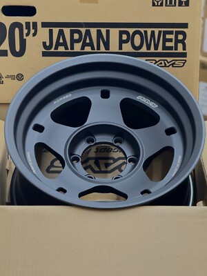 set of 4) Rays Offroad 05X 17x9 -20 6x139.7 Blast Black Wheels | eBay
