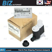 GENUINE Windshield Washer Pump w/ Grommet for 2005-2018 HYUNDA KIA # 98510-2V100