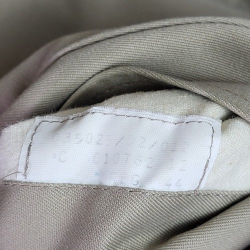 Abrigo Aquascutum Hombre 44R Vintage Beige Algodón Lujo Largo Formal - Imagen 17 de 23