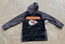 Fabrycznie nowa z metką Kansas City Chiefs NFL Piłka nożna Superbowl Dziecięca bluza z kapturem XS 4-5