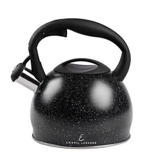 3.2 Quart/3 Liter Whistling Tea Kettle, Stainless Steel Whistling Tea Pot