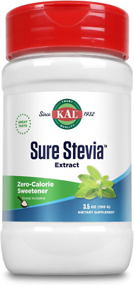 Sure Stevia Extract Powder, Low Carb, Plant Based Stevia Sweetener, Great Taste,
