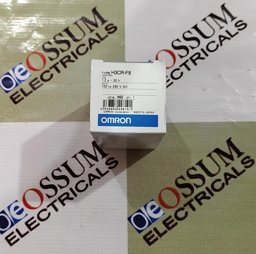 OMRON H3CR-F8 ELECTRONIC TIMER TIMING 1.2S-30H VOLTAGE 100-240VAC FAST SHIPPING