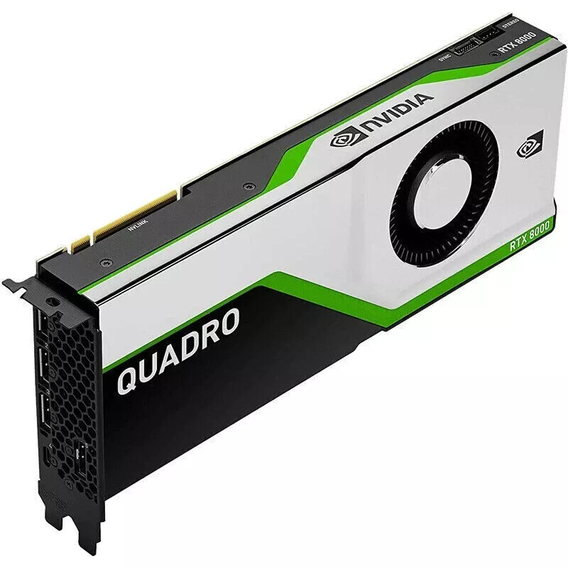NVIDIA QUADRO RTX 8000 48GB GDDR6 Video Graphics Card | eBay
