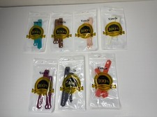 Fitbit Compatible Replacement Silicone Tracker Watch Bands Size Large Set Of 7