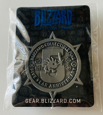 Blizzard Collectible Pins Five Year Anniversary Merchy 2019 LE 1000