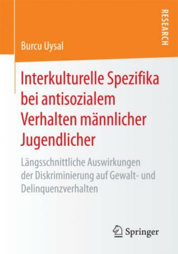 Interkulturelle Spezifika Bei Antisozialem Verhalten Männlicher