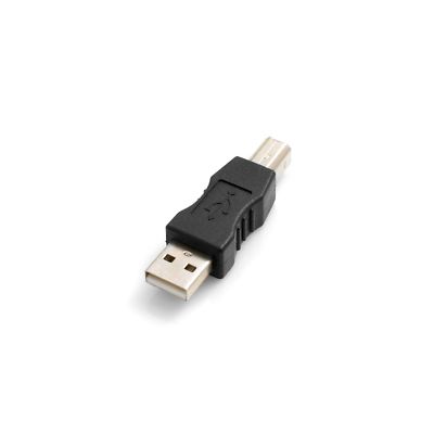 SYSTEM-S USB Typ A Stecker auf USB Typ B Stecker Adapterkabel Adapterstecker ...