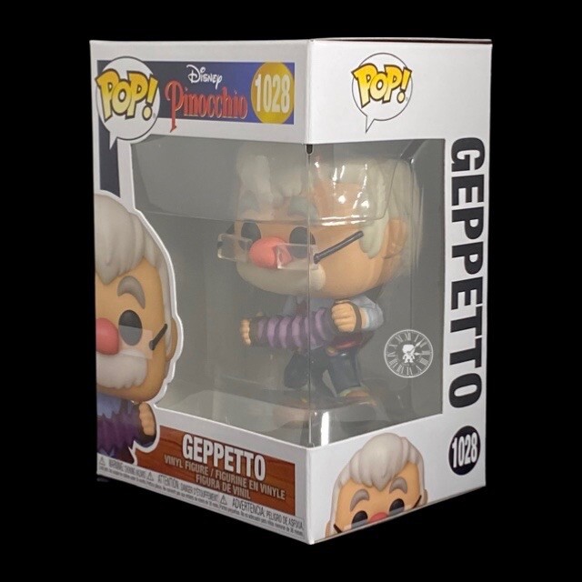 Funko Pop + Protector! Disney #1028 Pinocchio - Geppetto *Mint* | eBay
