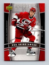 2006-07 Upper Deck Trilogy Rod Brind'Amour Carolina Hurricanes #20