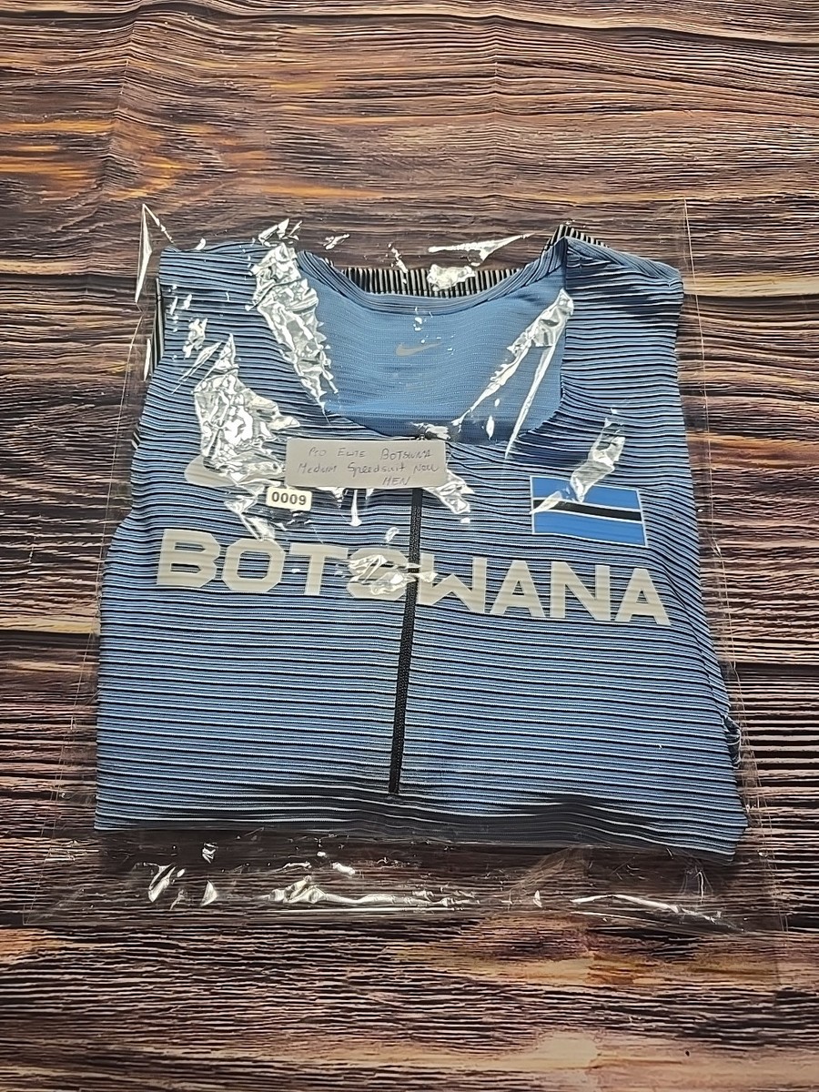 Nike Pro Elite Botswana Speedsuit Blue Men's Size Medium CK3203