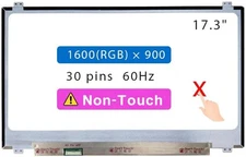 17.3" LCD Screen for HP 17-X116DX 17-X173DX HD+ 30pin Non-Touch Display
