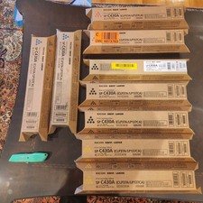  9 Genuine OEM Ricoh SP C430A Color Toner Cartridges CMY Bk