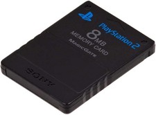 PlayStation 2 PS2 Magic Gate 8MB Memory Card - Black