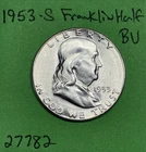 1953-S Franklin Half Dollar 50c BU Brilliant Uncirculated US Coin