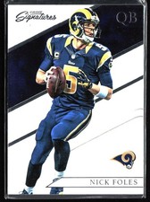 2016 Panini Prime Signatures #7 Nick Foles