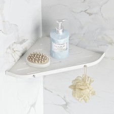 Bathroom Corner Shelf 9" Shower Shelf Caddy SUS304 Stainless Steel Shelf Wall...