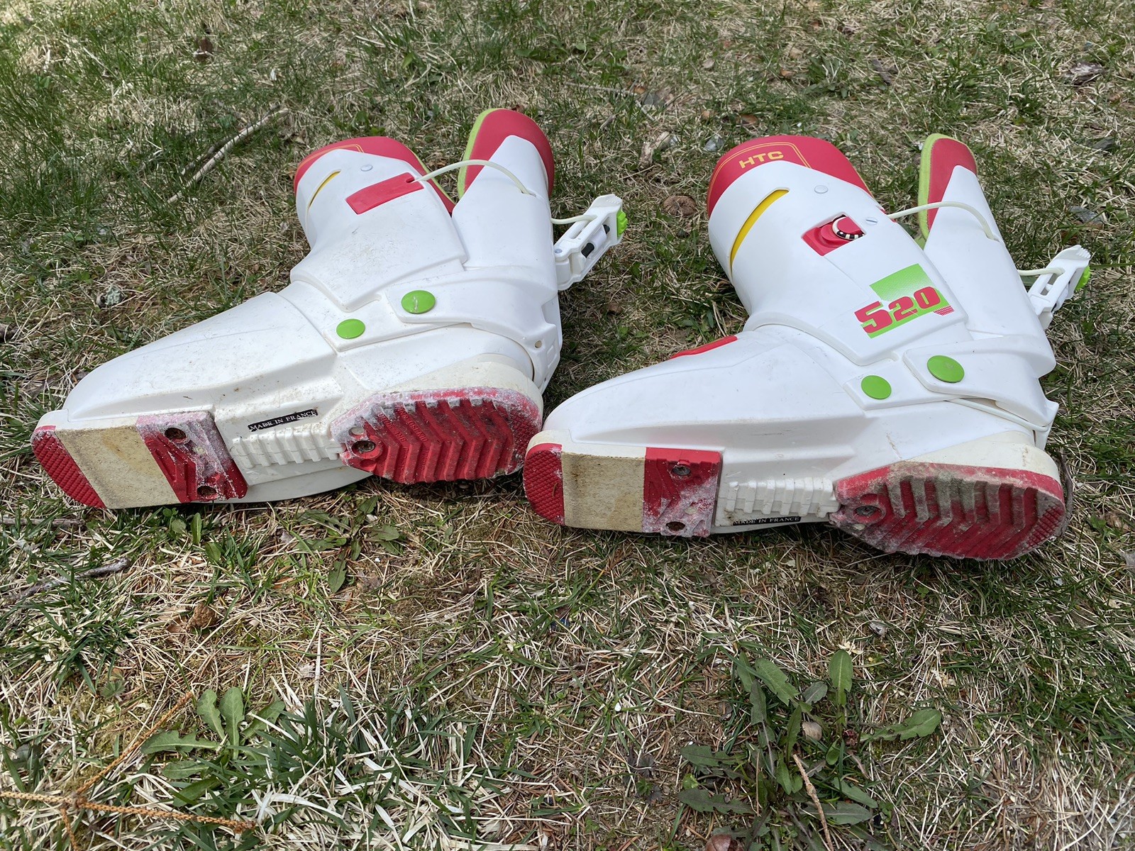 Scarponi da sci Salomon donna racing HTC 520 bianco rosa taglia 320 25