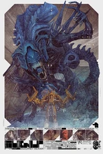 Aliens Screen Print by Krzysztof Domaradzki - Limited Edition of 126 - NT Mondo