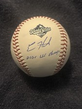 KIKE HERNANDEZ SIGNED 25 WS CHAMPS OML 2025 WORLD SERIES BASEBALL MLB DODGERS