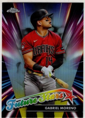 2024 Topps Chrome Baseball Gabriel Moreno No. FS-4 Arizona Diamondbacks