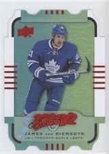 2015 Upper Deck MVP Teal - Level 2 Colors & Contours James van Riemsdyk #137 bl7