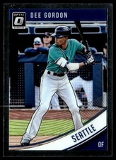2018 Donruss Optic Dee Gordon Seattle Mariners #102