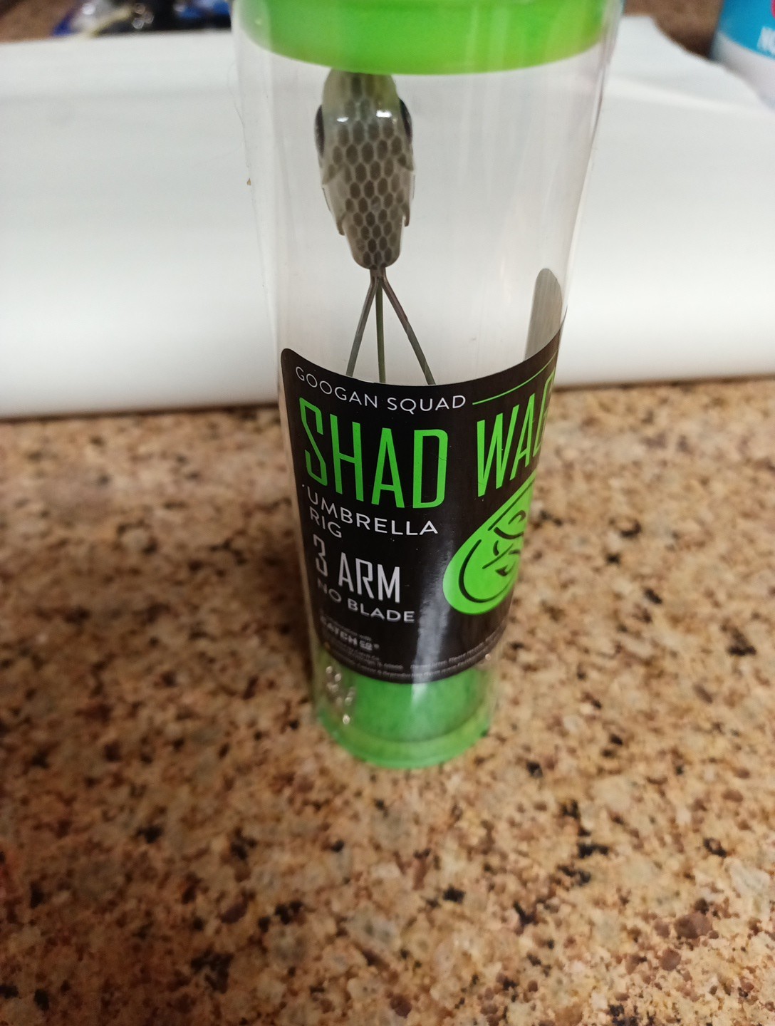 GOOGAN SQUAD * NO BLADE UMBRELLA RIG *SHAD WAGON - Image 2