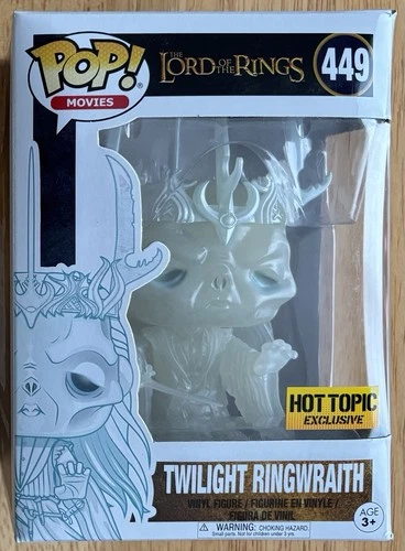 Funko Pop The Lord of the Rings 449 Hot Topic Exclusive Twilight Ringwraith, New