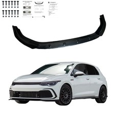 Splitter anteriore per VW VOLKSWAGEN Golf MK8 GTI / GTE / R-Line 2020-2024 con o