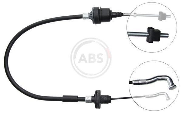 Kupplungsseil Kupplungszug A.B.S. K23050 FüR Opel J89 Vectra CC F19 M19 F68 M68-image