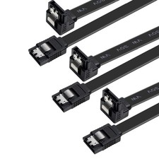 16" SATA III 6Gbps Data Cables with Locking for HDD/SSD