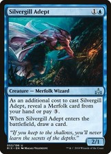 [MTG] Silvergill Adept (053) (RIX) LP-HP