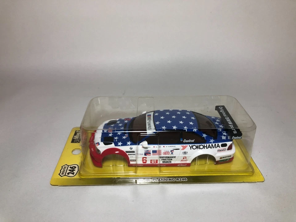 Kyosho Mini-Z Body ROUTE 246 BMW M3 GTR ALMS 2001 No.6 - Image 2 of 4