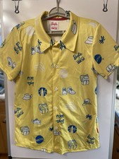 Chicago Sky Barbie Night Promo Size Small Unisex Short Sleeve Shirt Yellow