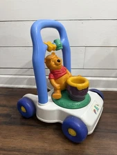 Winnie the Pooh VINTAGE Mattel Pooh Walker Push Toy Baby 1997 RARE