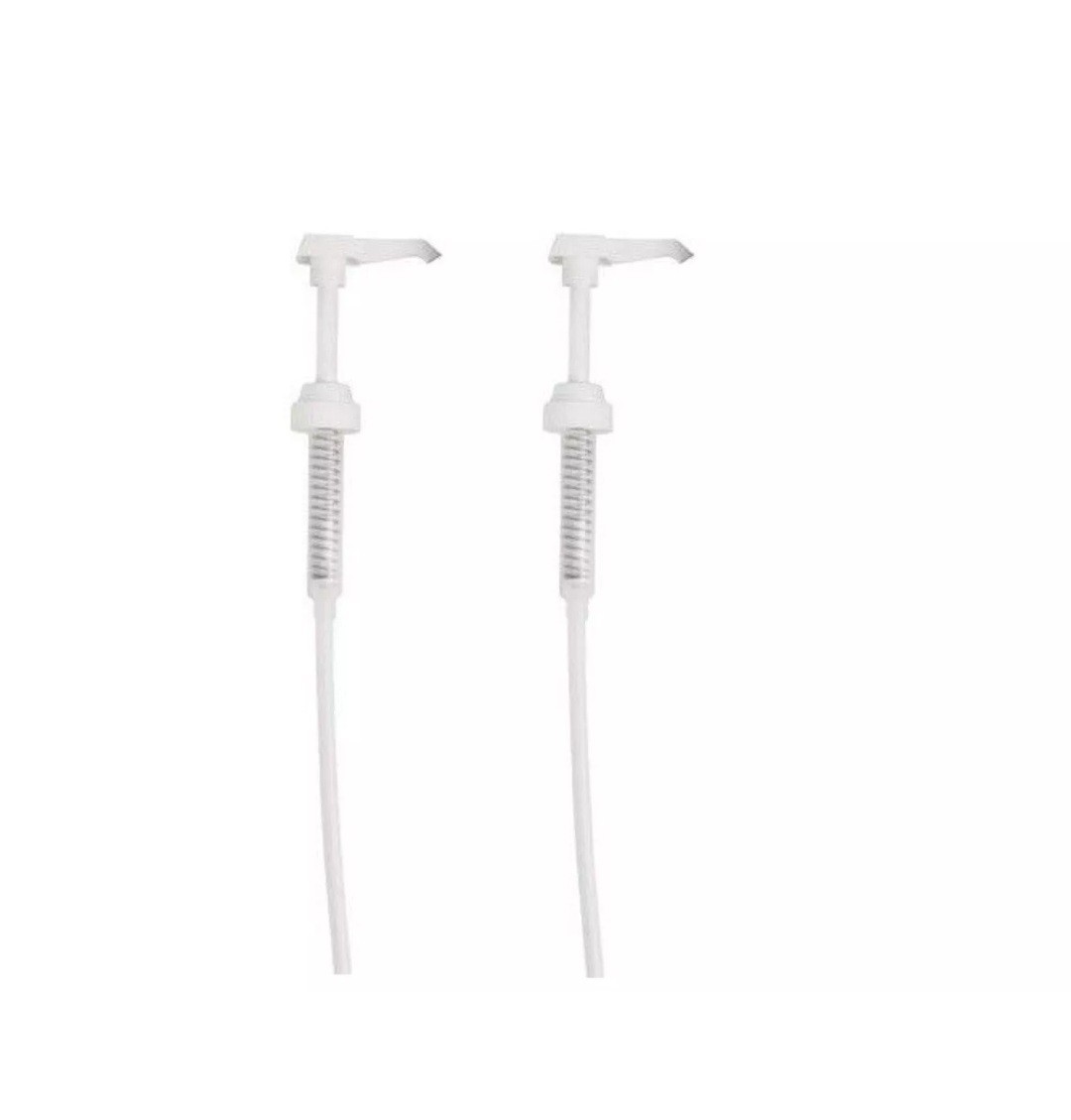 Starbucks Syrup Bottle Pump 33.8 oz 1 Liter White Pack of 2 USA SELLER Liquids 