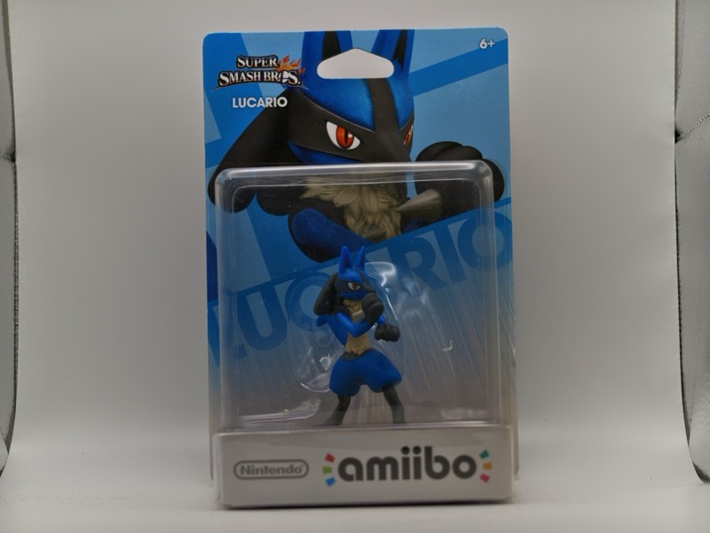 Lucario Super Smash Bros Amiibo Nintendo Figure New