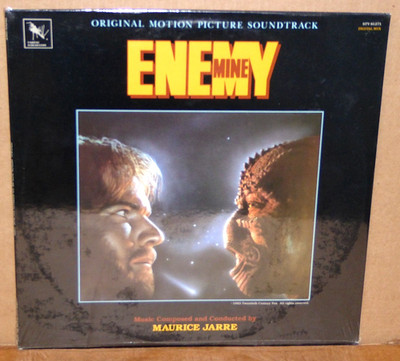 Enemy Mine vinyl soundtrack LP record SEALED NEW Maurice Jarre Dennis Quaid
